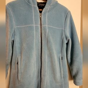 Tsunami Sky Blue Full Zip Coat.